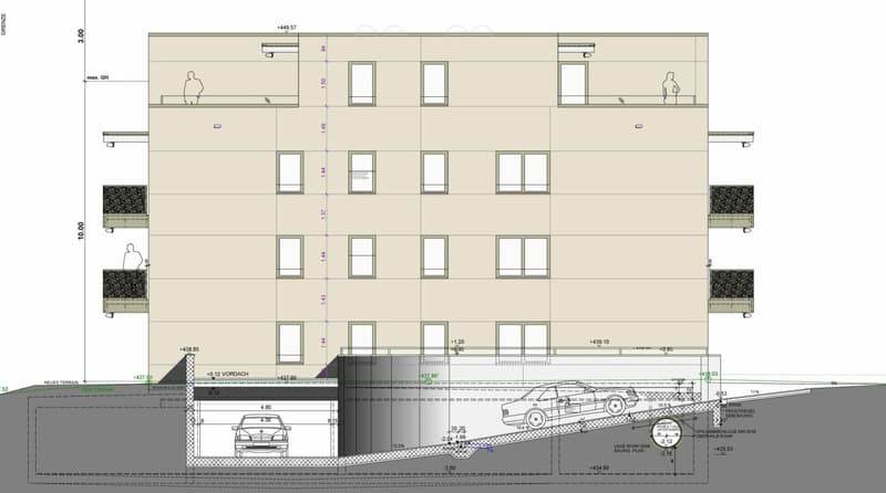Nord-Fassade