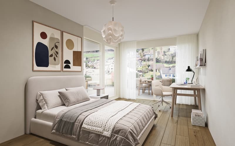 Unsere letzte 2.5-Zimmer-Attikawohnung, im Neubauprojekt Bachgarten (10)