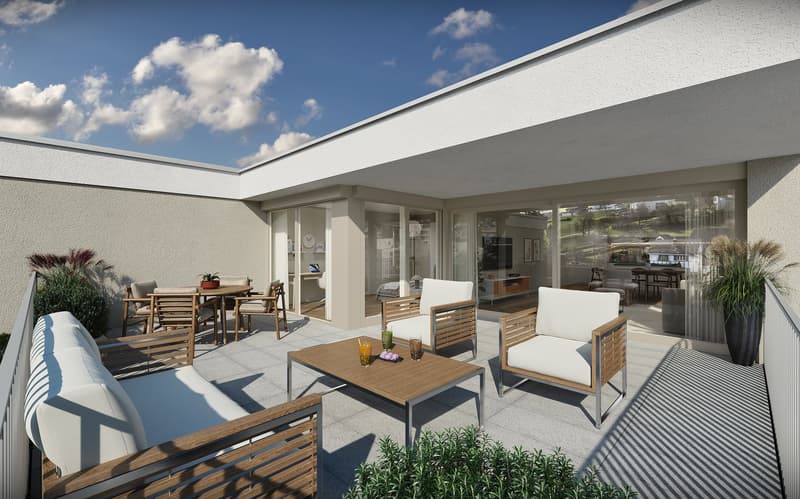 Unsere letzte 2.5-Zimmer-Attikawohnung, im Neubauprojekt Bachgarten (11)