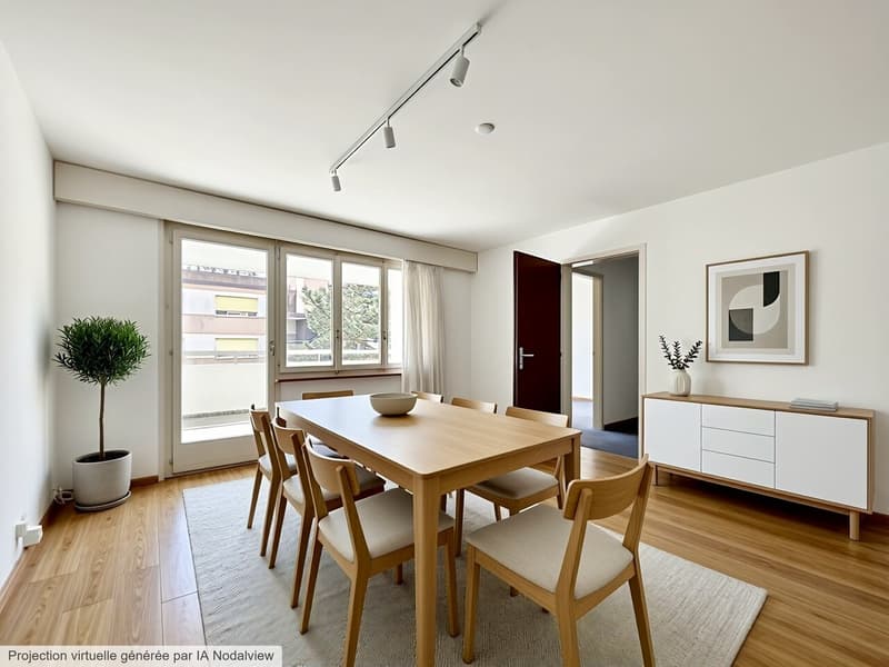 Salle à manger (image de synthèse)