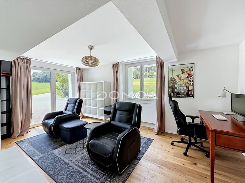 Appartement 5,5 pièces rénové avec rendement - Rez supérieur (5)