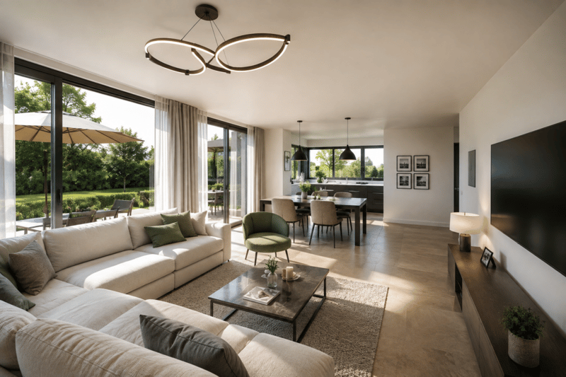 Dernière villa avec jardin de 4,5 pièces, cadre verdoyant et prestations haut de gamme ! (3)