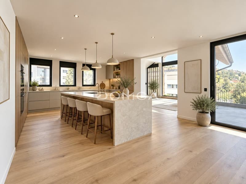 Exceptionnel triplex de 6,5 pièces au coeur d'une ferme rénovée (5)