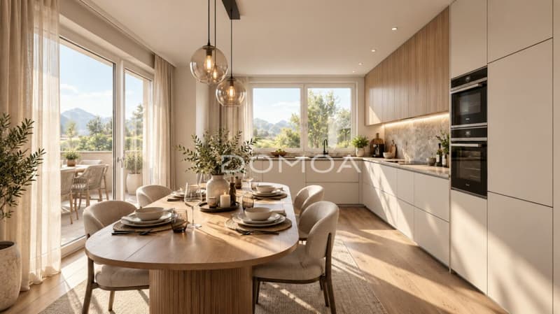 Nouvelle promotion appartement de 3,5 pièces, 100 m² avec terrasse à Vuadens (3)