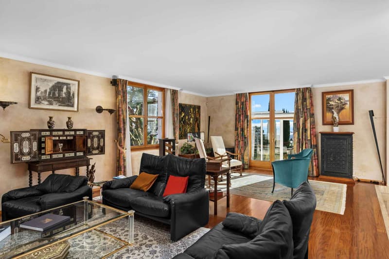 Élégante villa avec panorama sur le Léman et les Alpes (11)