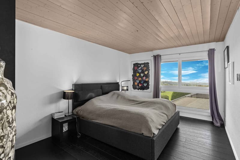 Villa familiale contemporaine avec vue sur le Léman (8)
