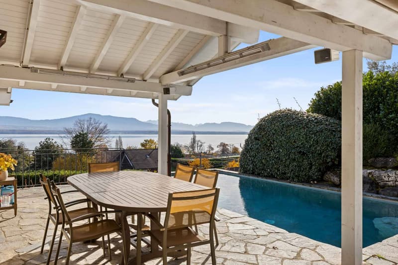 Villa individuelle avec vue panoramique sur le lac et les Alpes (5)
