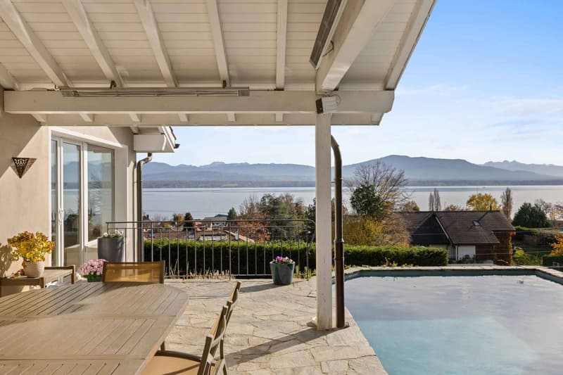 Villa individuelle avec vue panoramique sur le lac et les Alpes (3)
