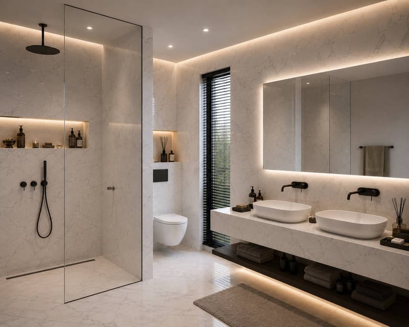 Projet contemporain  Lot A dans un ensemble de deux villas mitoyennes (7)