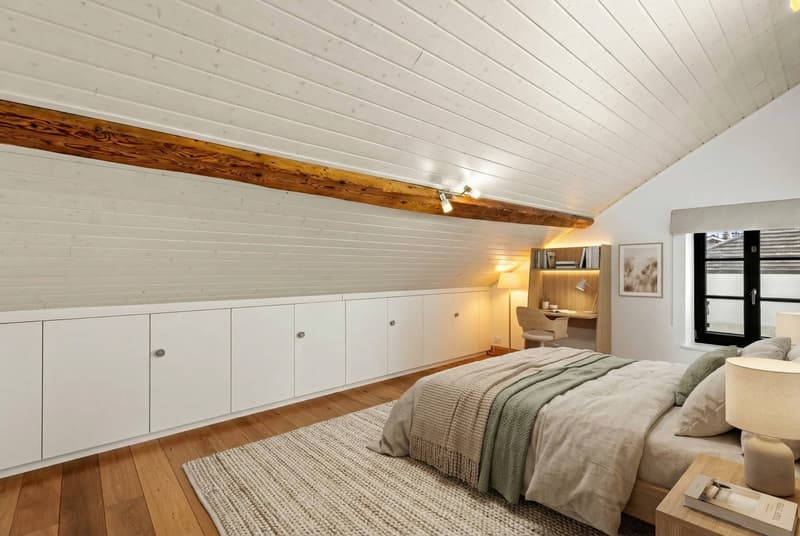 Appartement de caractère sous les toits  Meyrin centre (12)