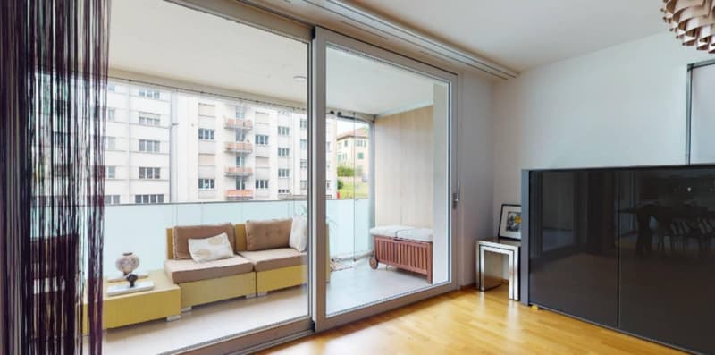 Lumineux 4.5 pièces avec grande loggia au centre de Nyon (5)