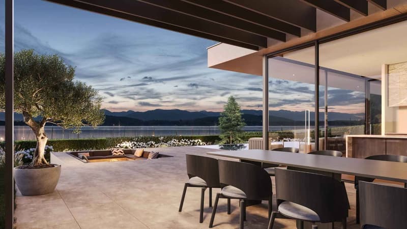 Villa d'exception au bord du lac - piscine miroir & espaces bien-être (2)
