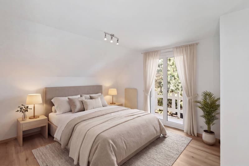 Elégante villa rénovée avec grand jardin à l'abri des regards et studio privé à Commugny (10)