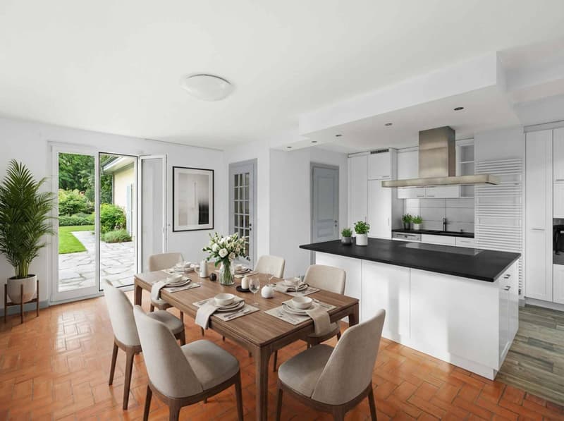 Lausanne  Maison familiale rénovée avec jardin d'exception (7)