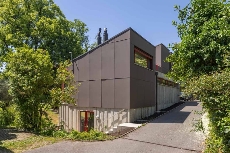 Maison d'architecte avec vue lac imprenable (13)