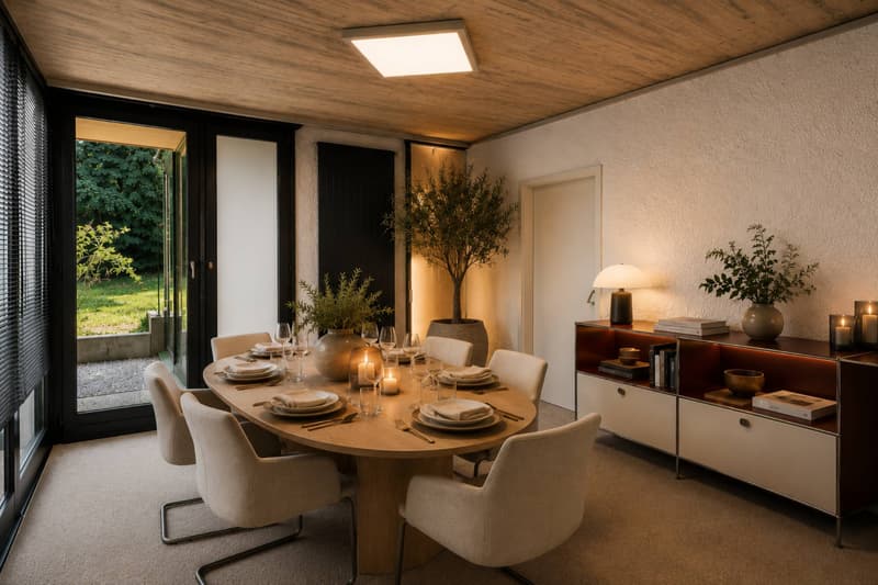 Maison d'architecte avec vue lac imprenable (12)