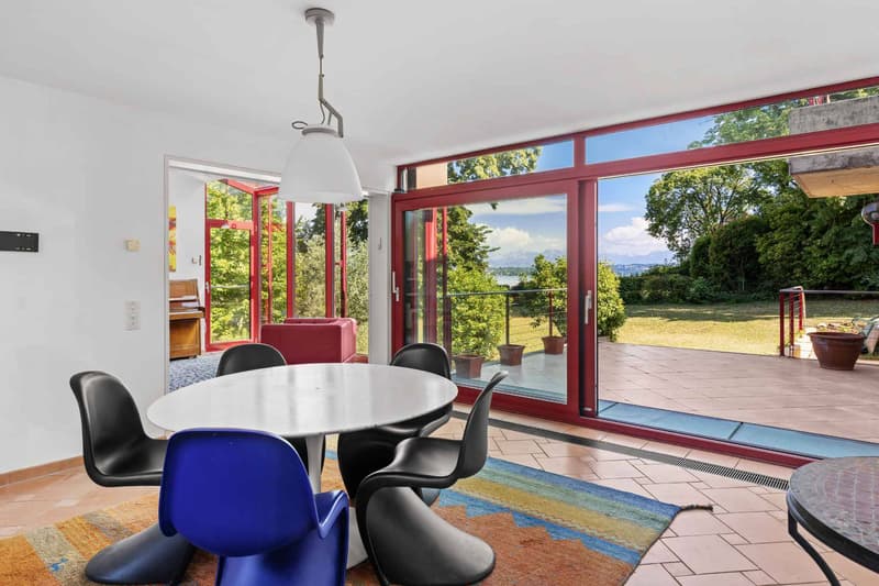 Maison d'architecte avec vue lac imprenable (7)