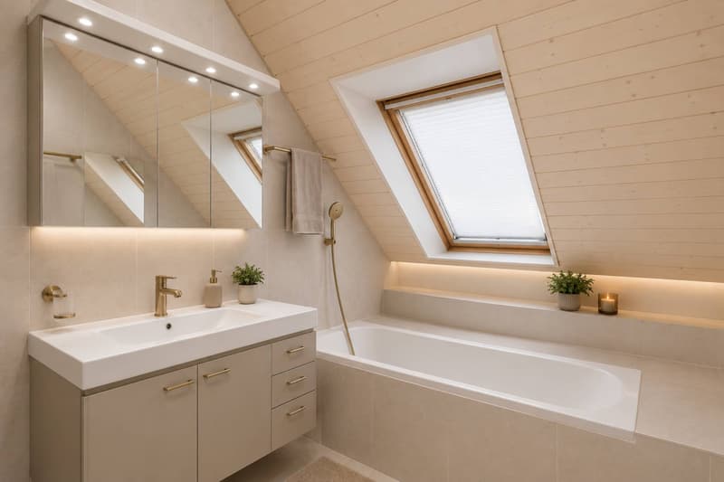 Duplex en attique au centre de Gland - idéal pour une vie de famille (12)