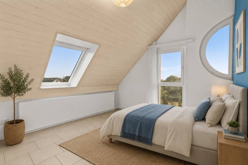 Duplex en attique au centre de Gland - idéal pour une vie de famille (9)
