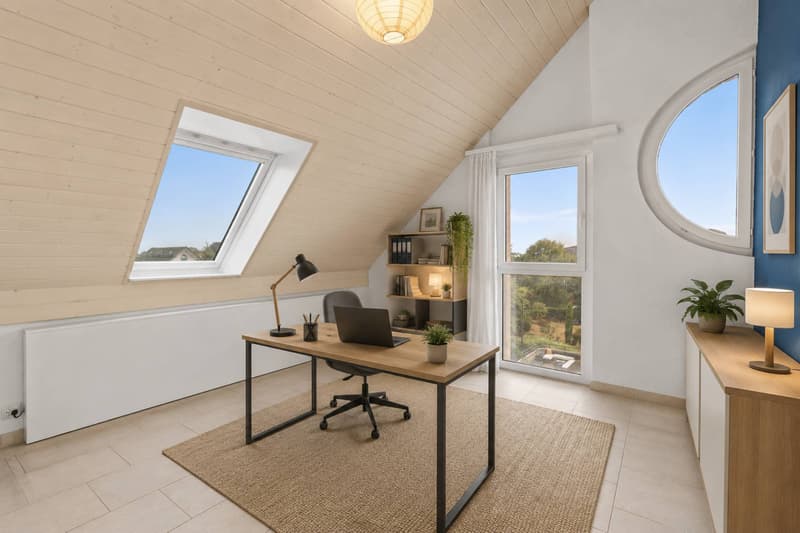 Duplex en attique au centre de Gland - idéal pour une vie de famille (8)