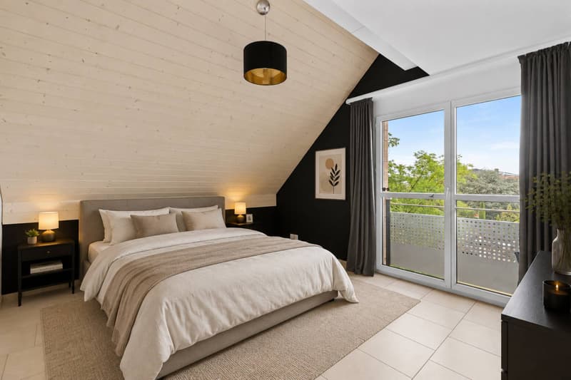 Duplex en attique au centre de Gland - idéal pour une vie de famille (7)