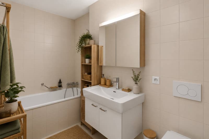 Lumineux 4.5 pièces avec grande loggia au centre de Nyon (8)