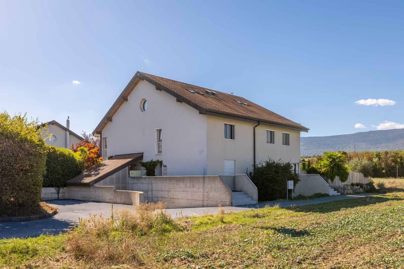 Duplex rénové face aux champs à Chancy (12)