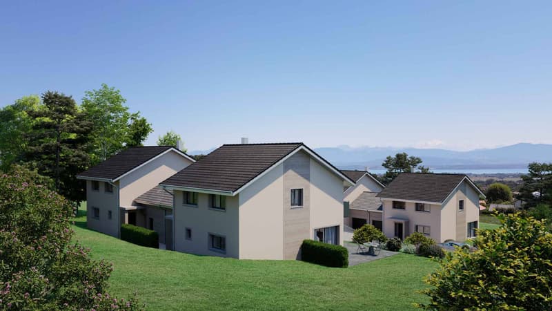Quatre villas contemporaines au cur d'un écrin de verdure - Lot 3 (2)
