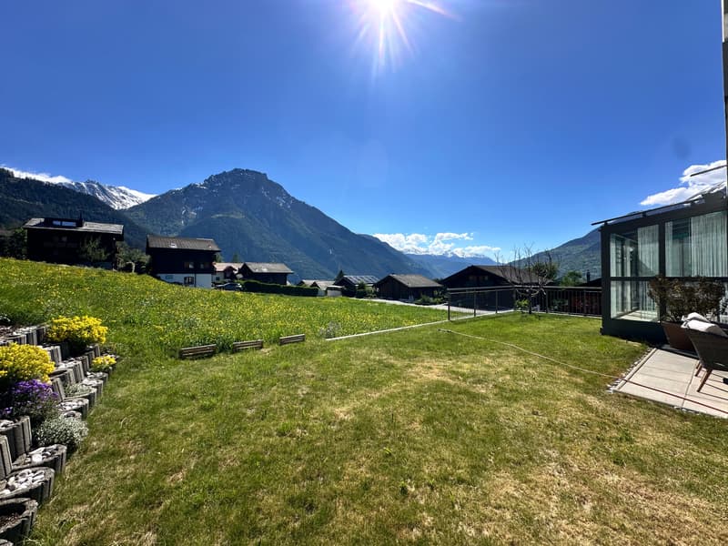 Appartamento luminoso di 5 locali con vista sulla montagna a Ried-Brig (2)
