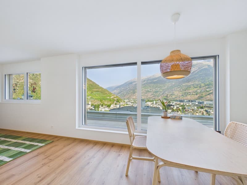 Wunderschöne Attikawohnung in Visp – Ihr Zuhause mit Stil (1)