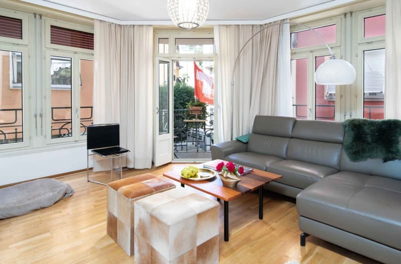 Appartement 5,5 pièces au premier étage, au cœur de la vieille ville (4)