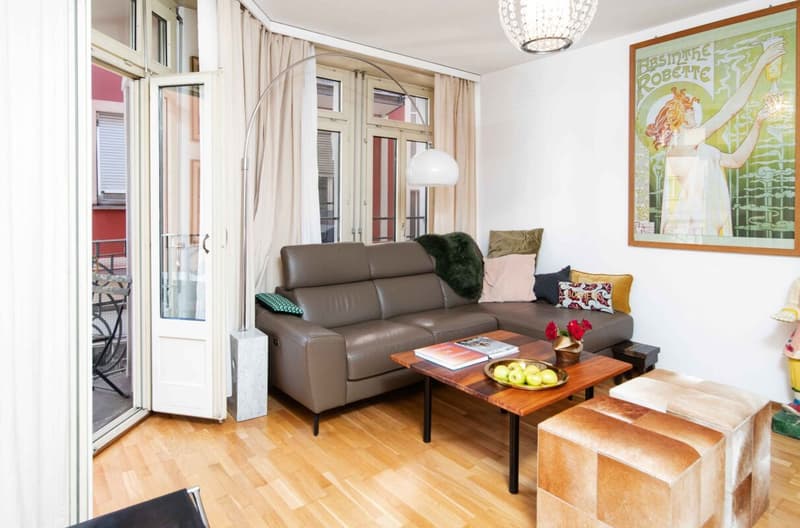 Appartement 5,5 pièces au premier étage, au cœur de la vieille ville (5)