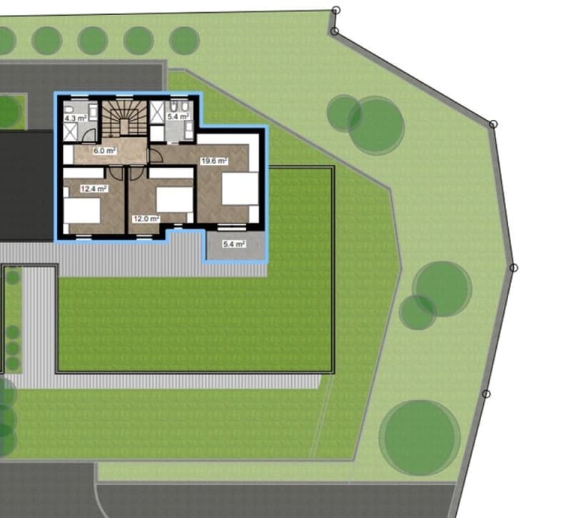 Maison unifamiliale moderne de 4 ½ pièces avec jardin (3)