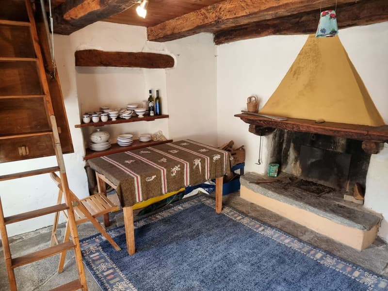 Rustique et authentique, au-dessus du Pont Romain Une petite maison charmante dans la vallée de Verzasca (3)