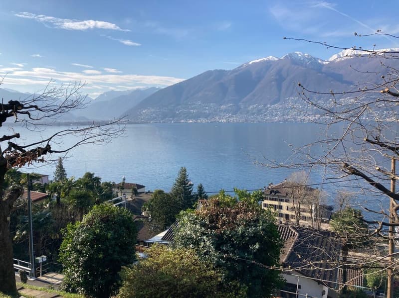 Gambarogno Magadino plot with lake view (6)