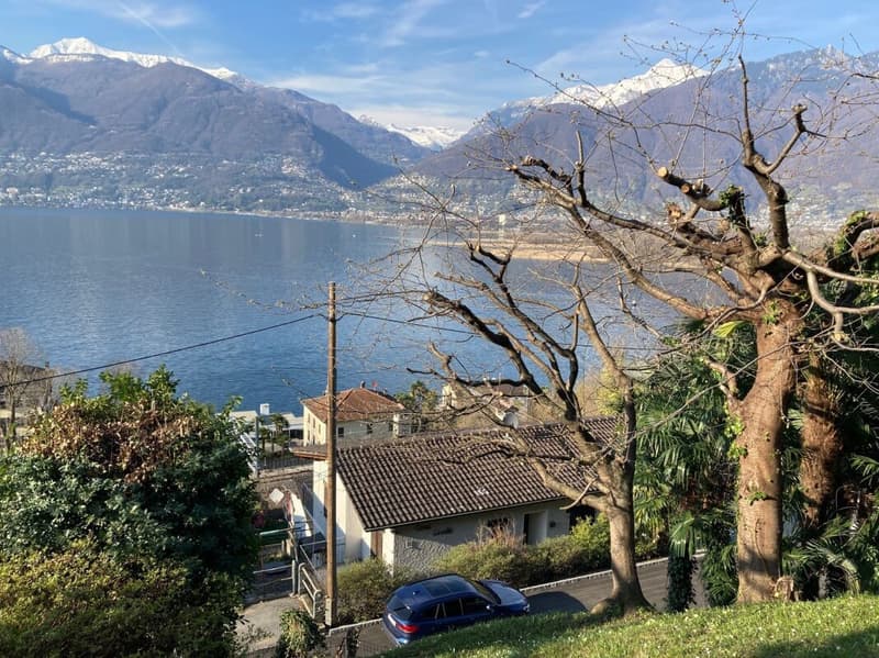 Gambarogno Magadino plot with lake view (3)