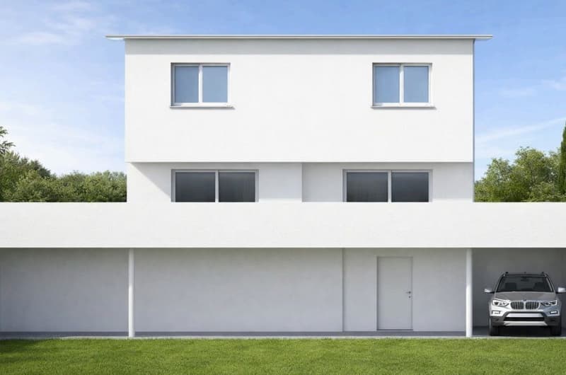 4 Case unifamiliari moderne con giardino e vista aperta (2)