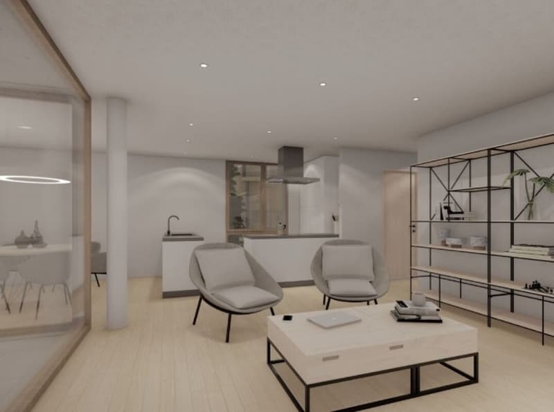 Apartment 4.5 rooms, 1st floor, south block (4)