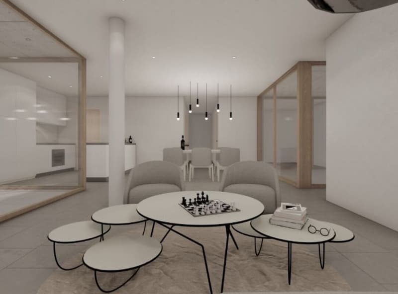Apartment 4.5 rooms, 1st floor, south block (2)