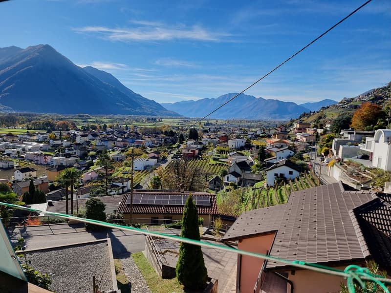 Vue, air frais, et calme à Cugnasco (7)