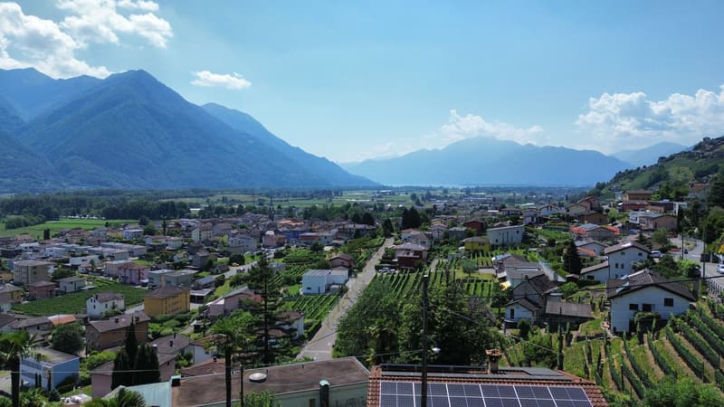 Vue, air frais, et calme à Cugnasco (10)