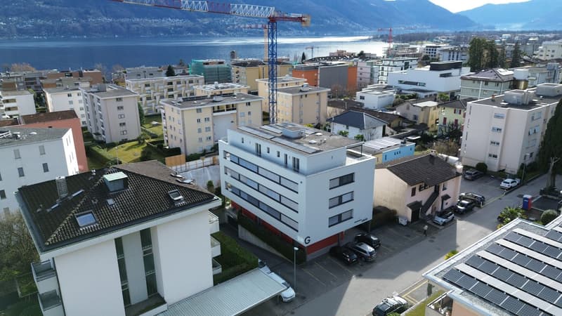 4.5-room garden apartment in a quiet private street – Central location in Minusio – Second home (10)