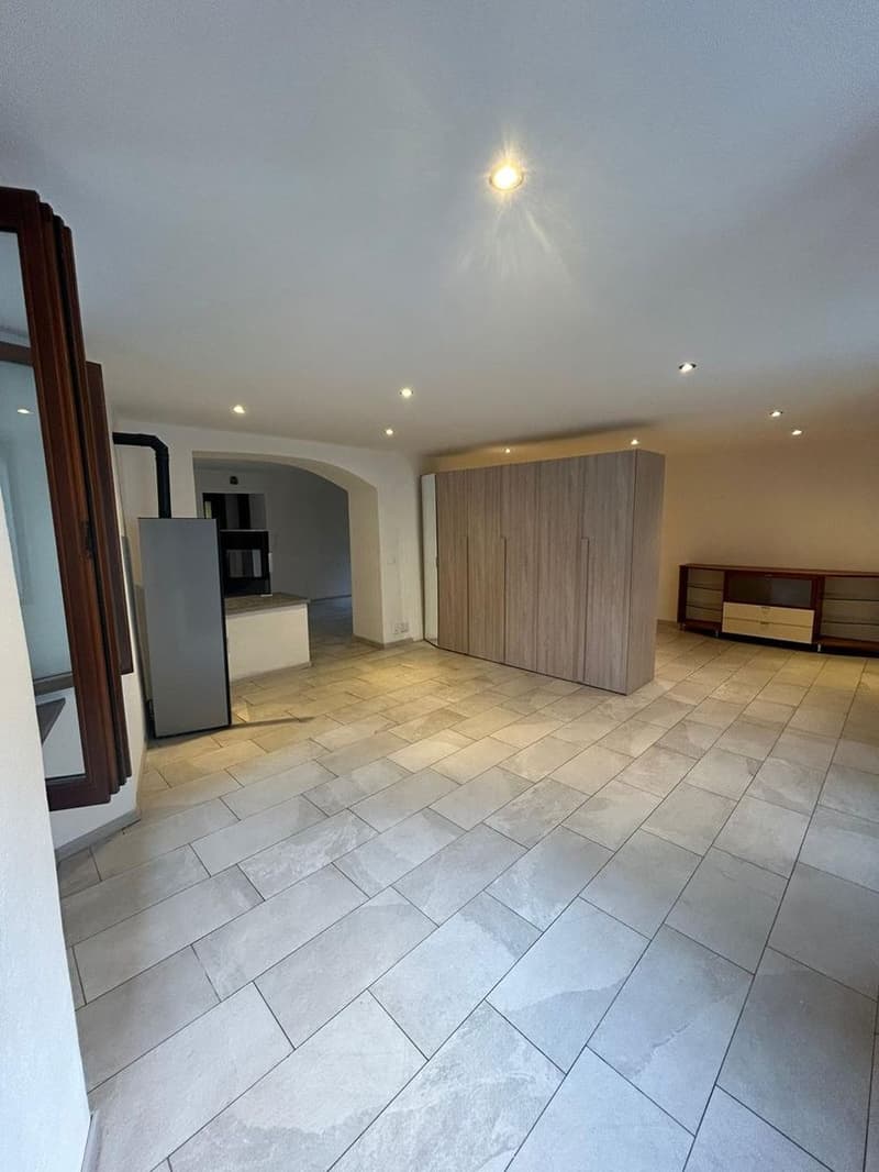 Maison multifamiliale rénovée avec 3 appartements au centre de Cevio (23)