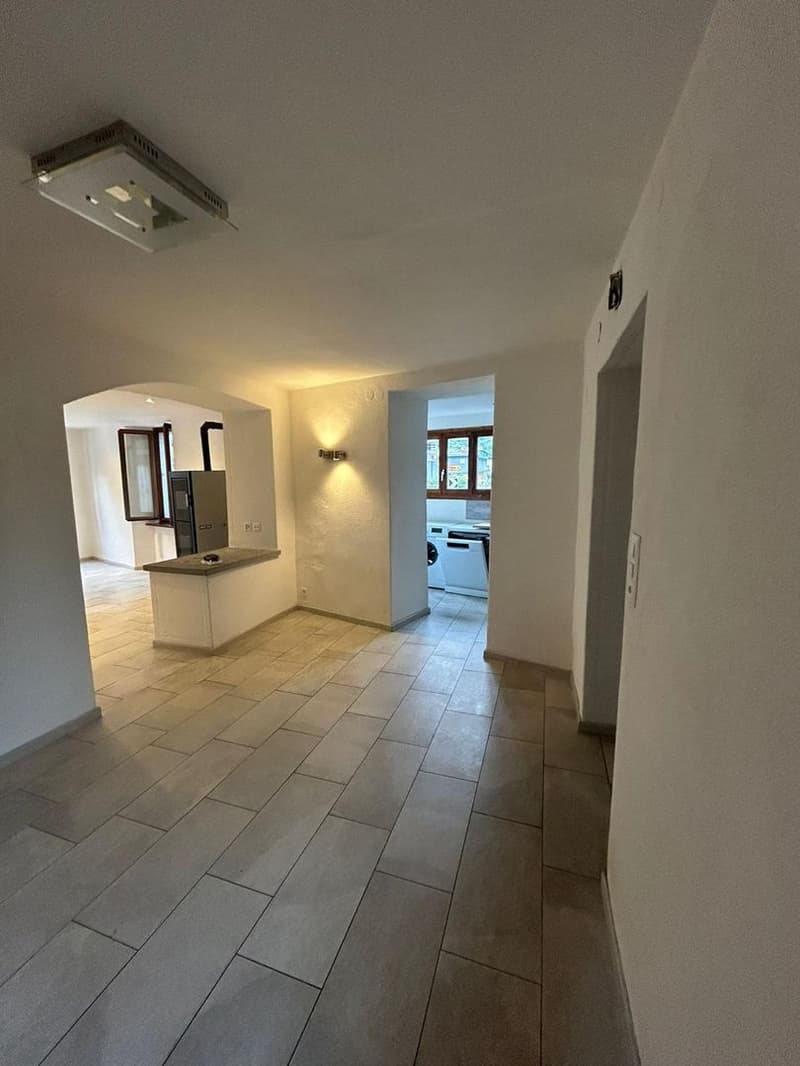 Maison multifamiliale rénovée avec 3 appartements au centre de Cevio (20)