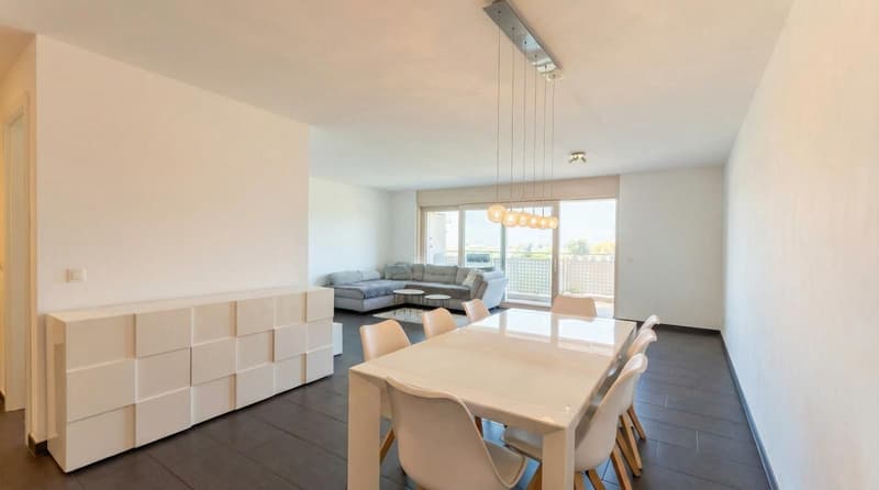 3.5-room apartment with garden, open view, and 2 parking spaces. Rent to buy possible (6)