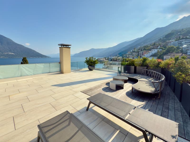 Attico di Lusso - 5.5 locali con Vista Lago - Res. Secondaria (13)