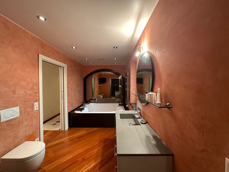 Villa avec piscine panoramique, sauna et vue spectaculaire au-dessus de Locarno (19)