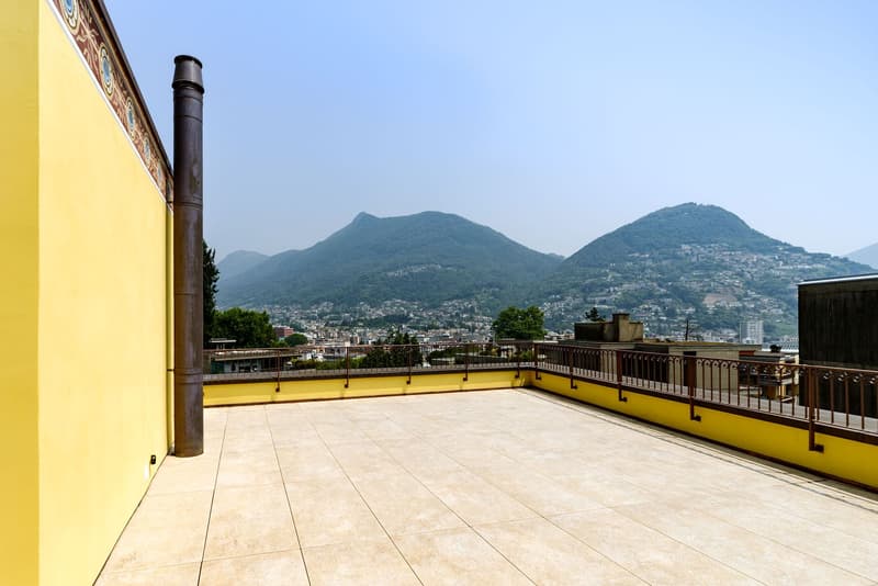 Villa Armonia – Prestigiosa villa ristrutturata con rooftop, jacuzzi e vista lago a Lugano (11)