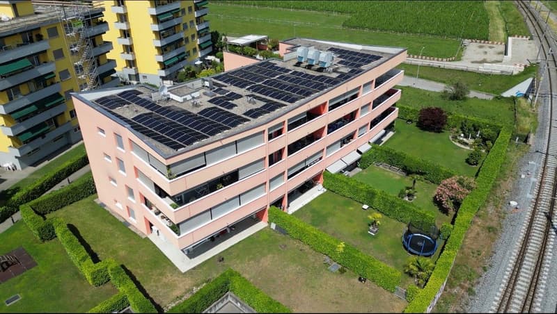 Appartamento di 4.5 locali con terrazza e 2 posteggi in autorimessa a Tenero (1)