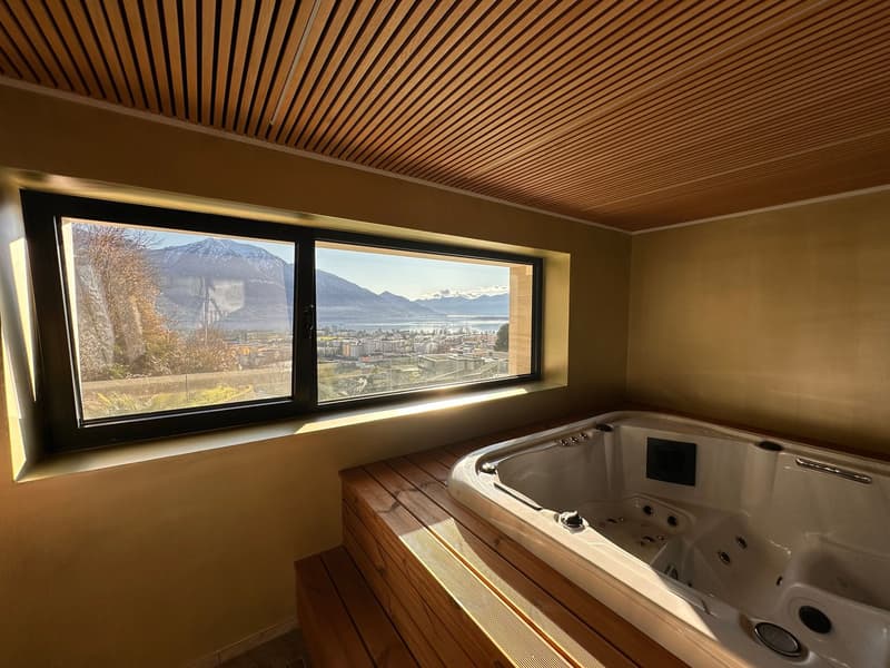 Mediterrane Villa mit Infinity-Pool, SPA und Panoramablick auf den Lago Maggiore (9)